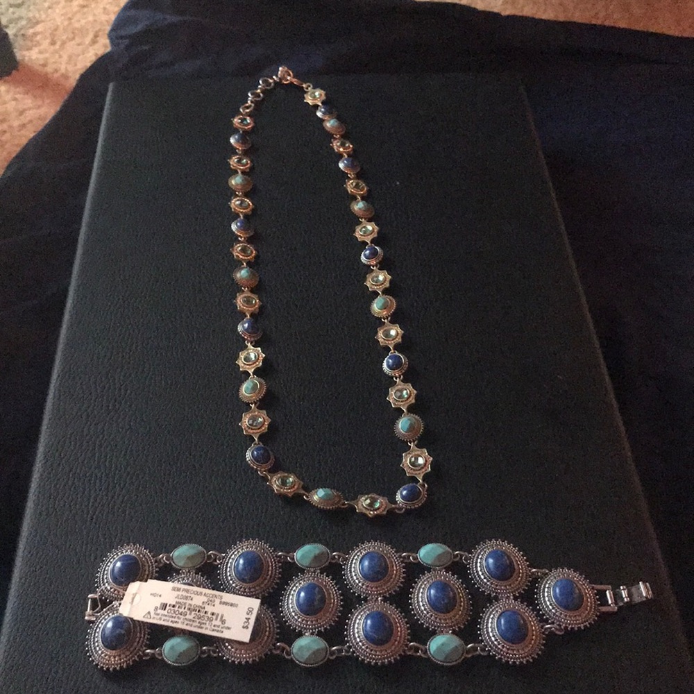 Necklace matching bracelet available